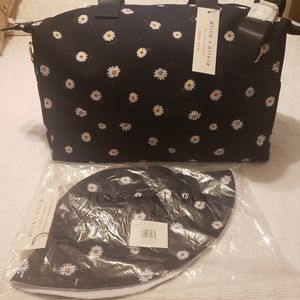 Alice and Olivia duffle bag and matching hat